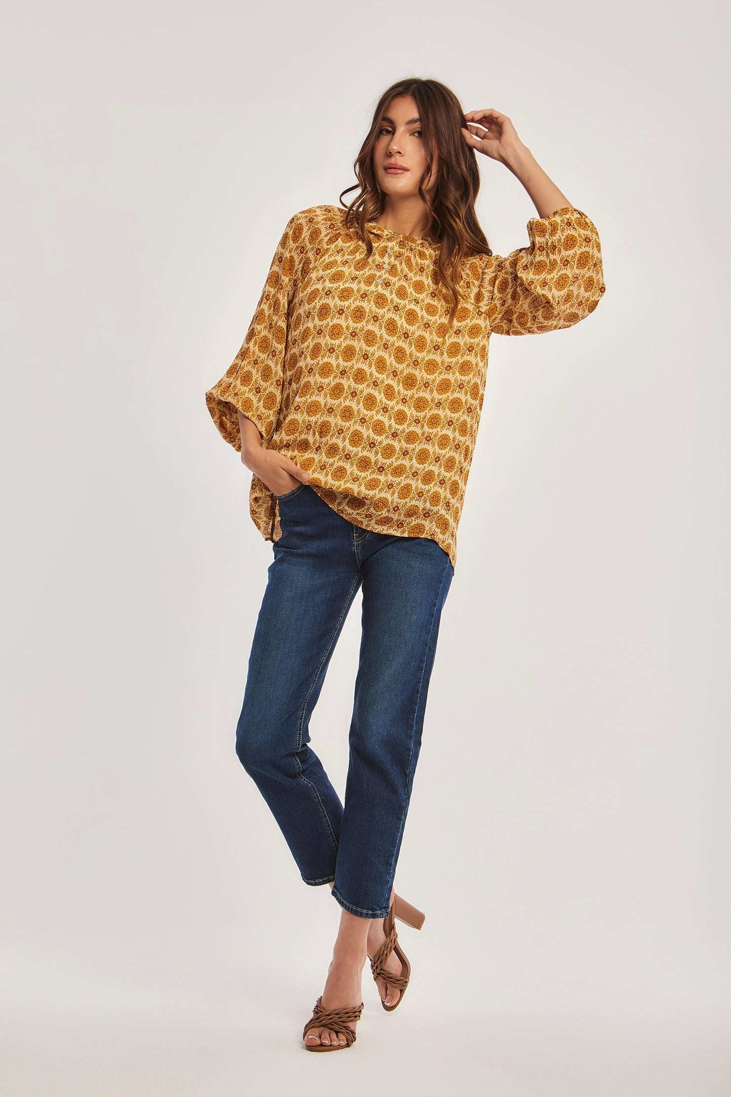 Women Regular Fit Blouse - Multicolorcolor