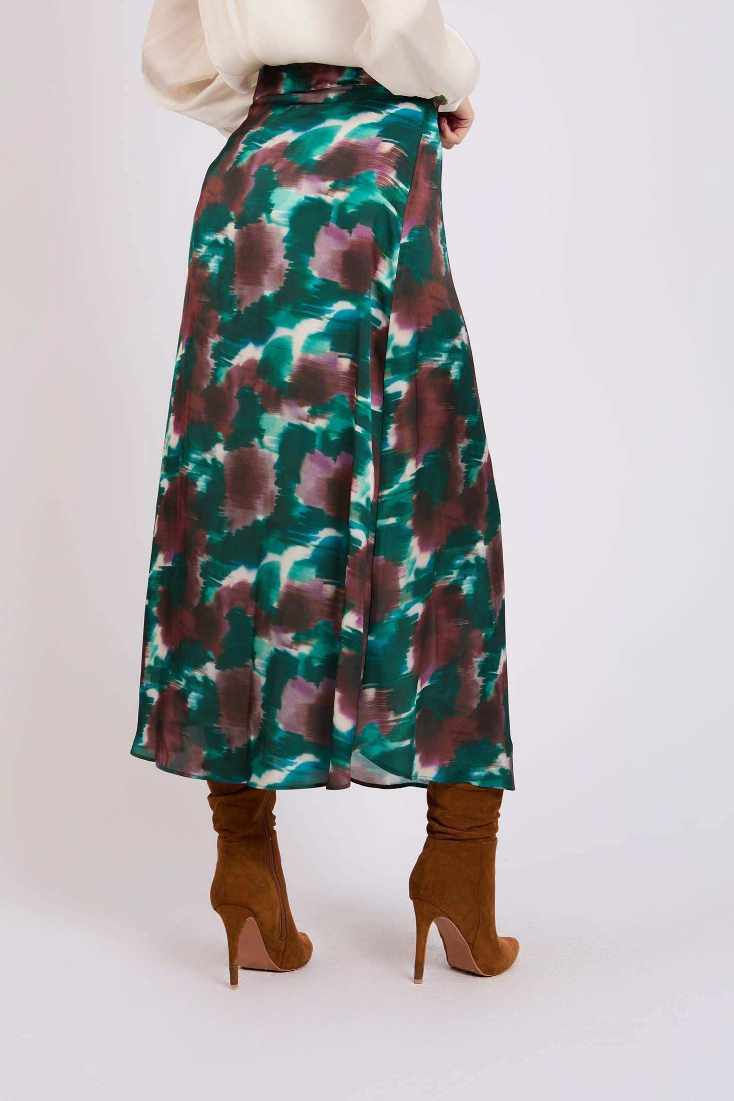 Women Regular Fit Skirt Multicolor