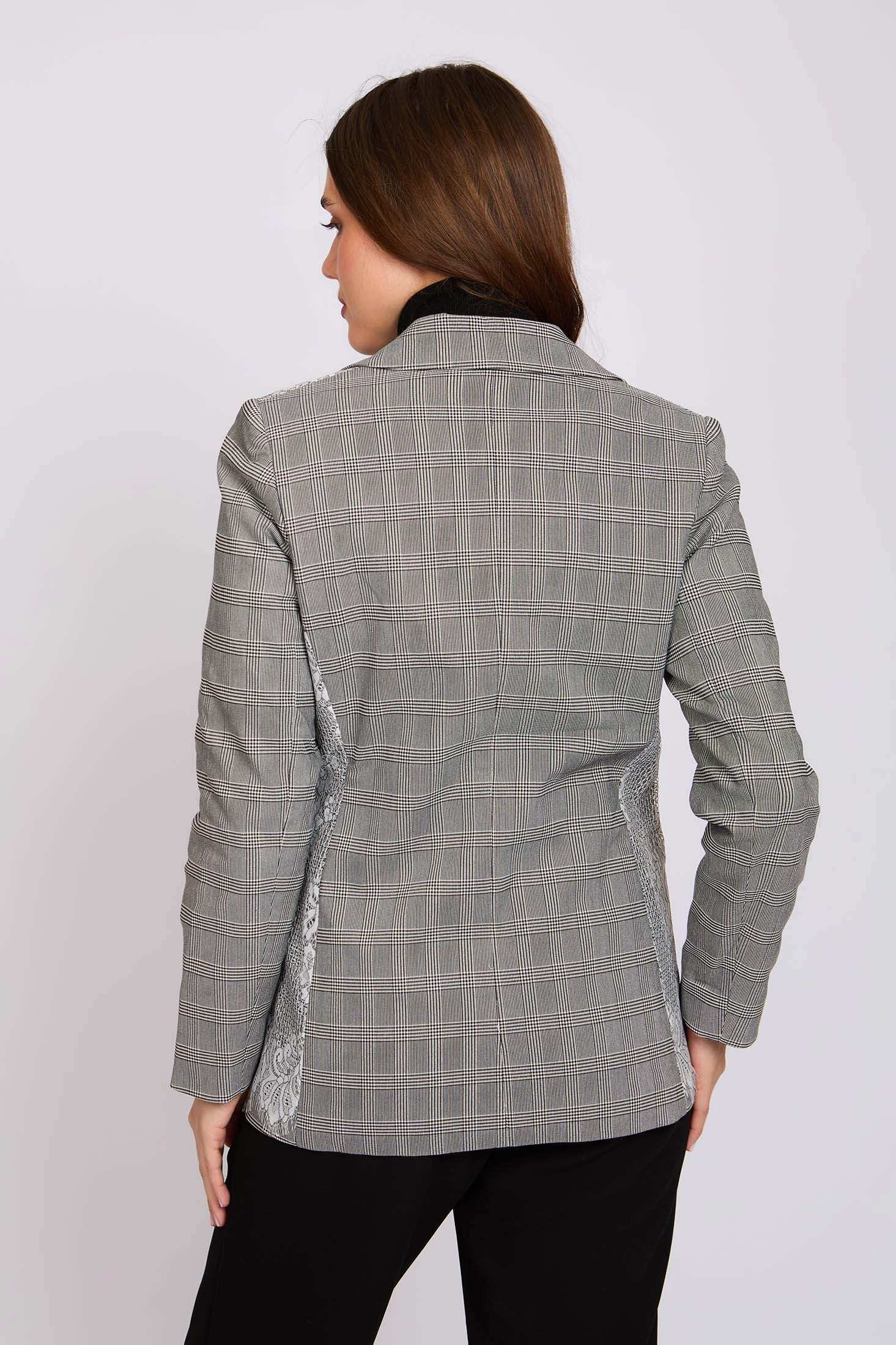 Women Regular Fit Blazer Grey