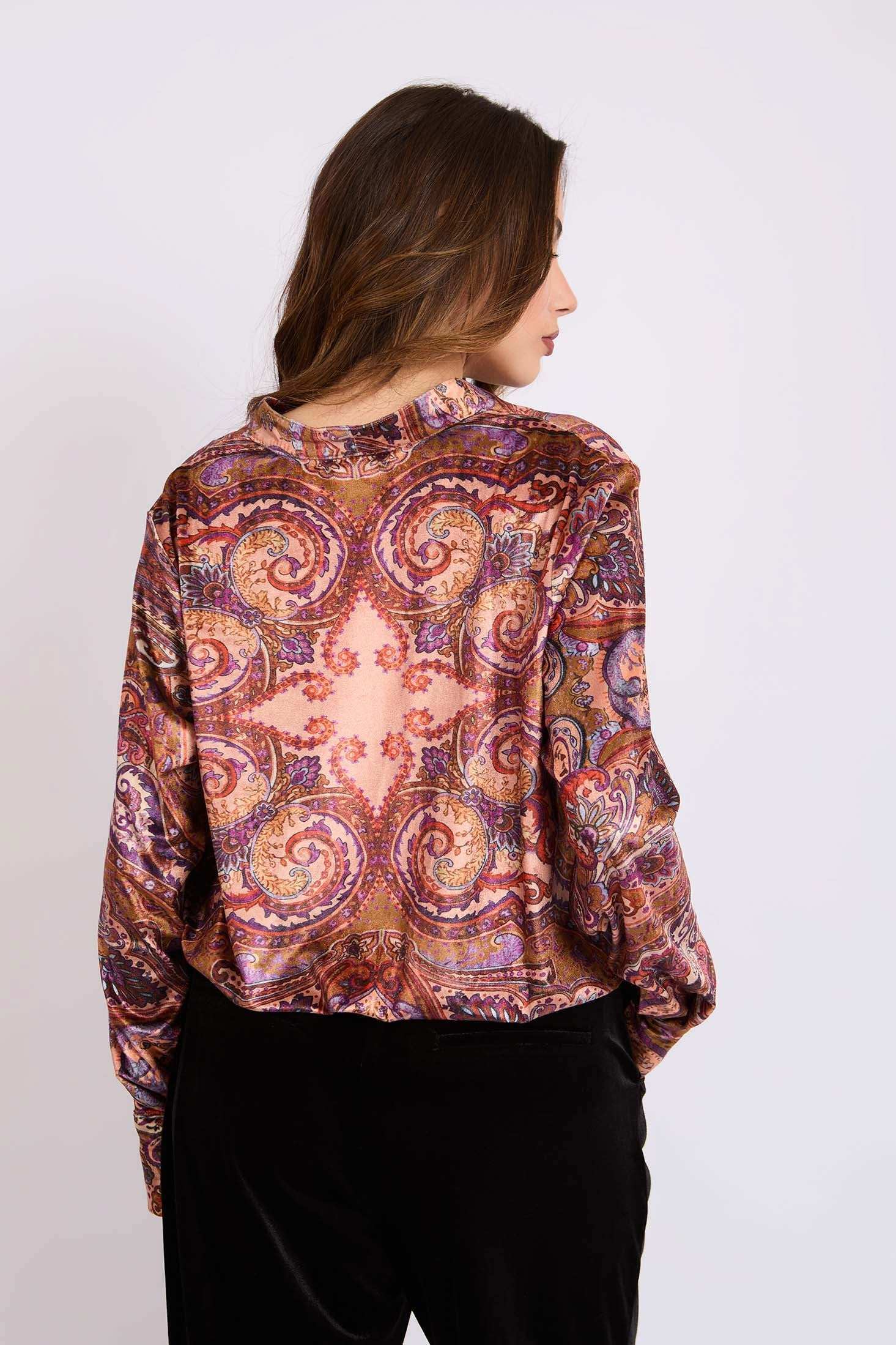 Women Regular Fit Blouse Multicolor