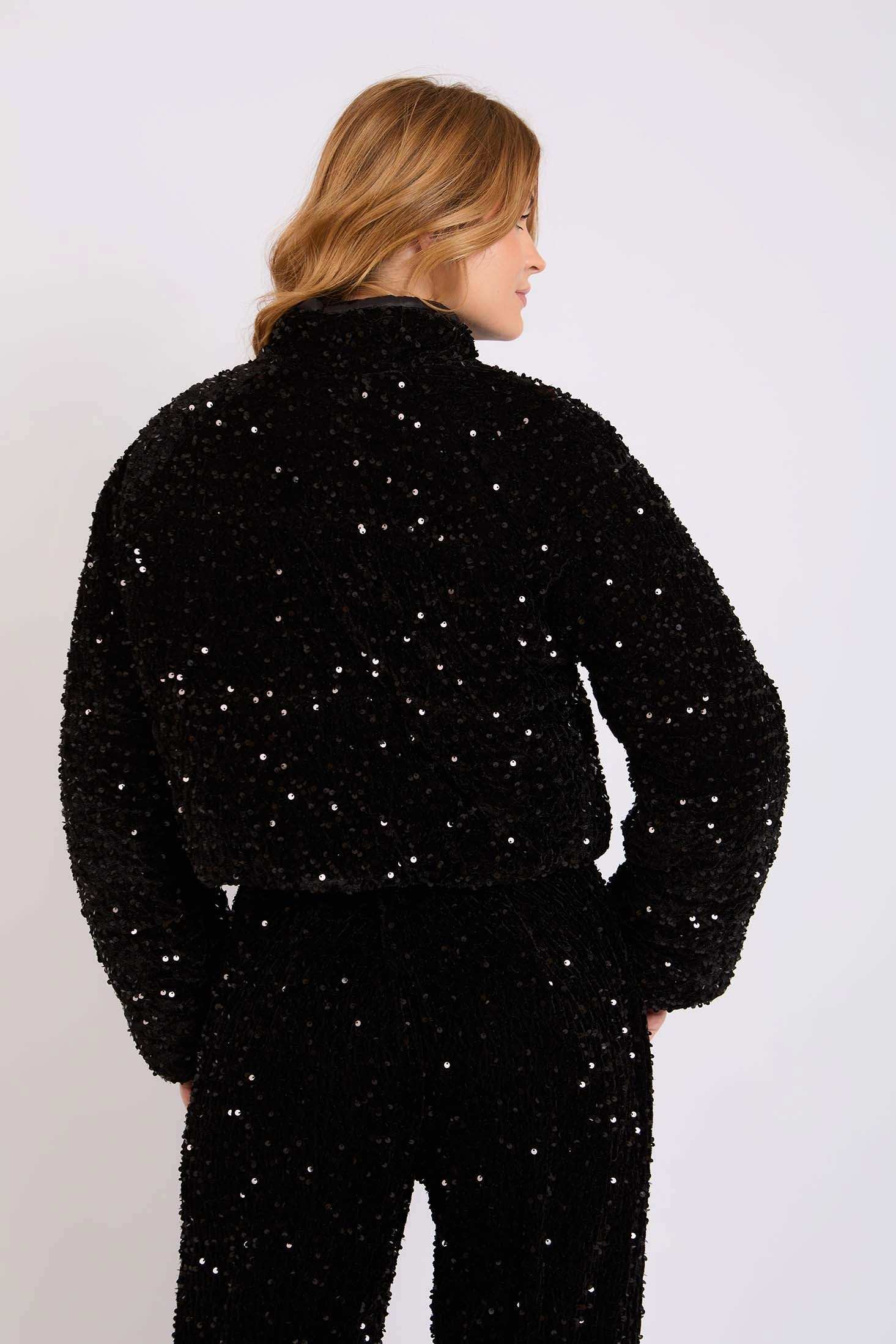 Women Regular Fit Jacket Black