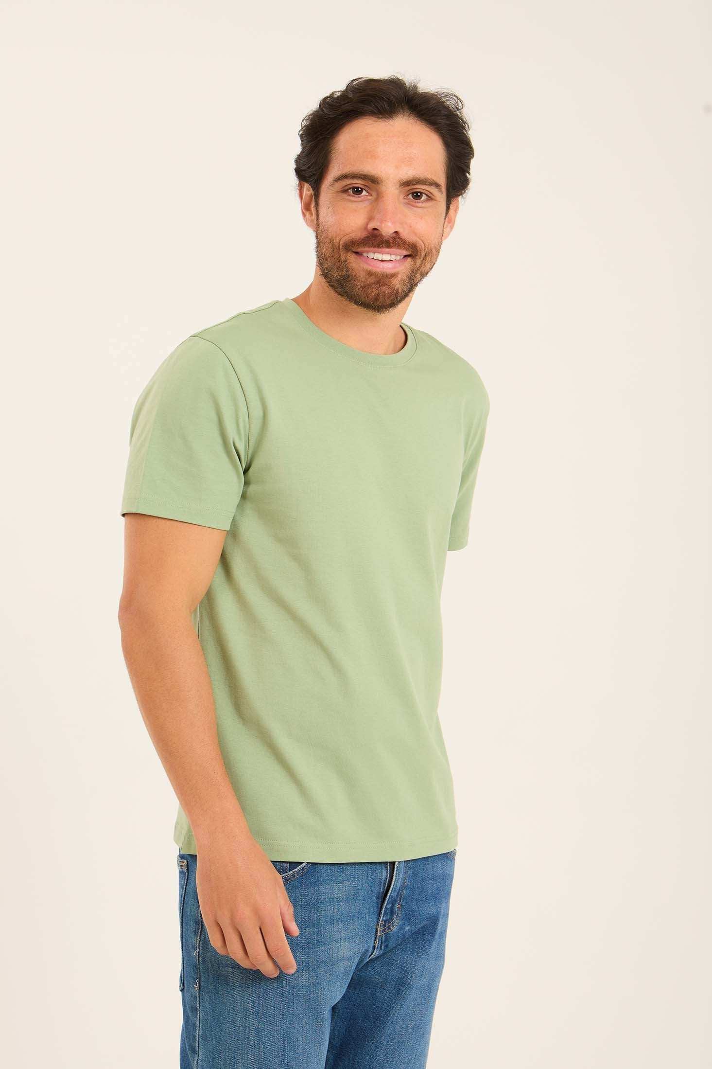 Round Neck Regular Fit Cotton Tee