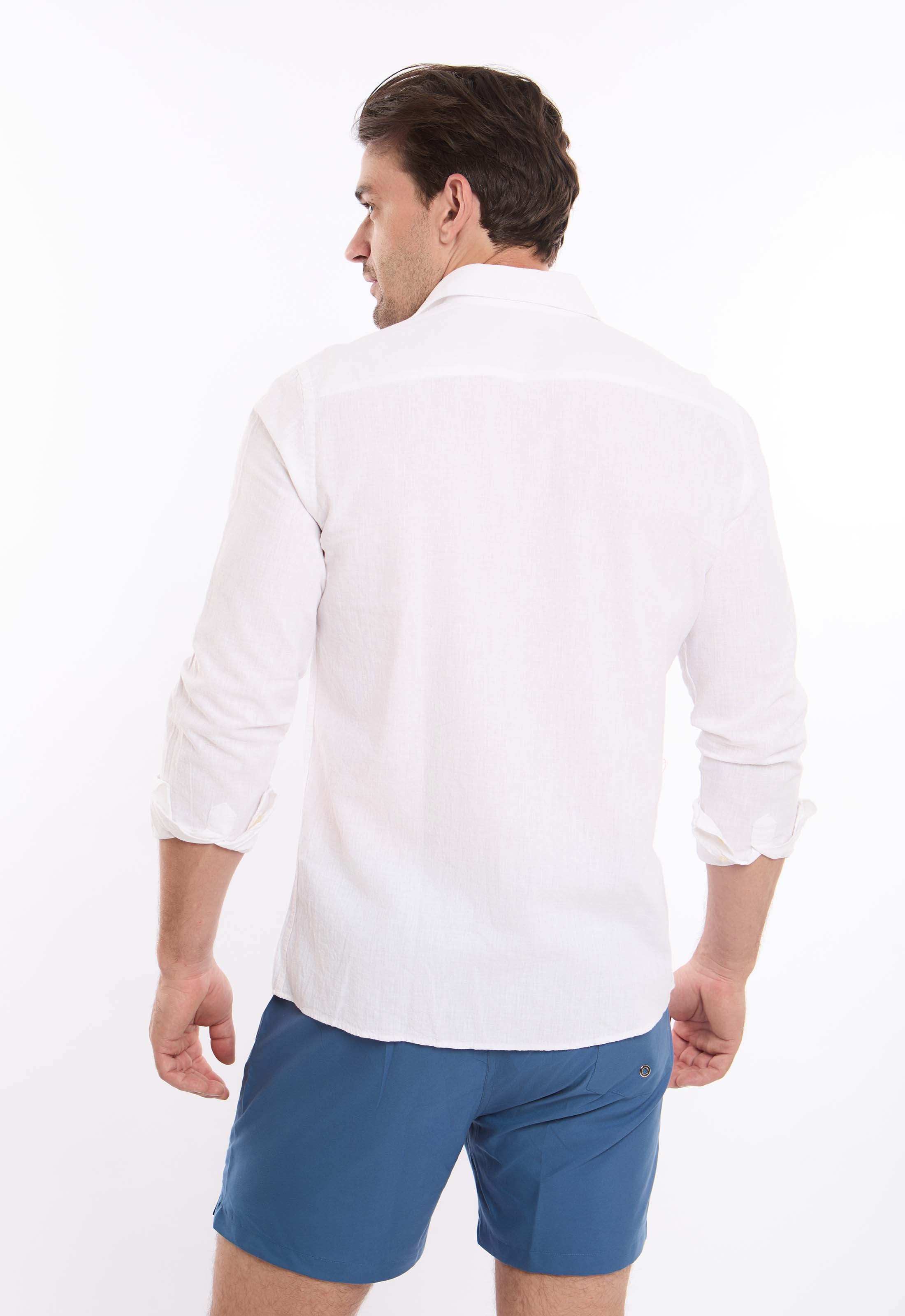 Regular Fit Cotton Textured Shirt