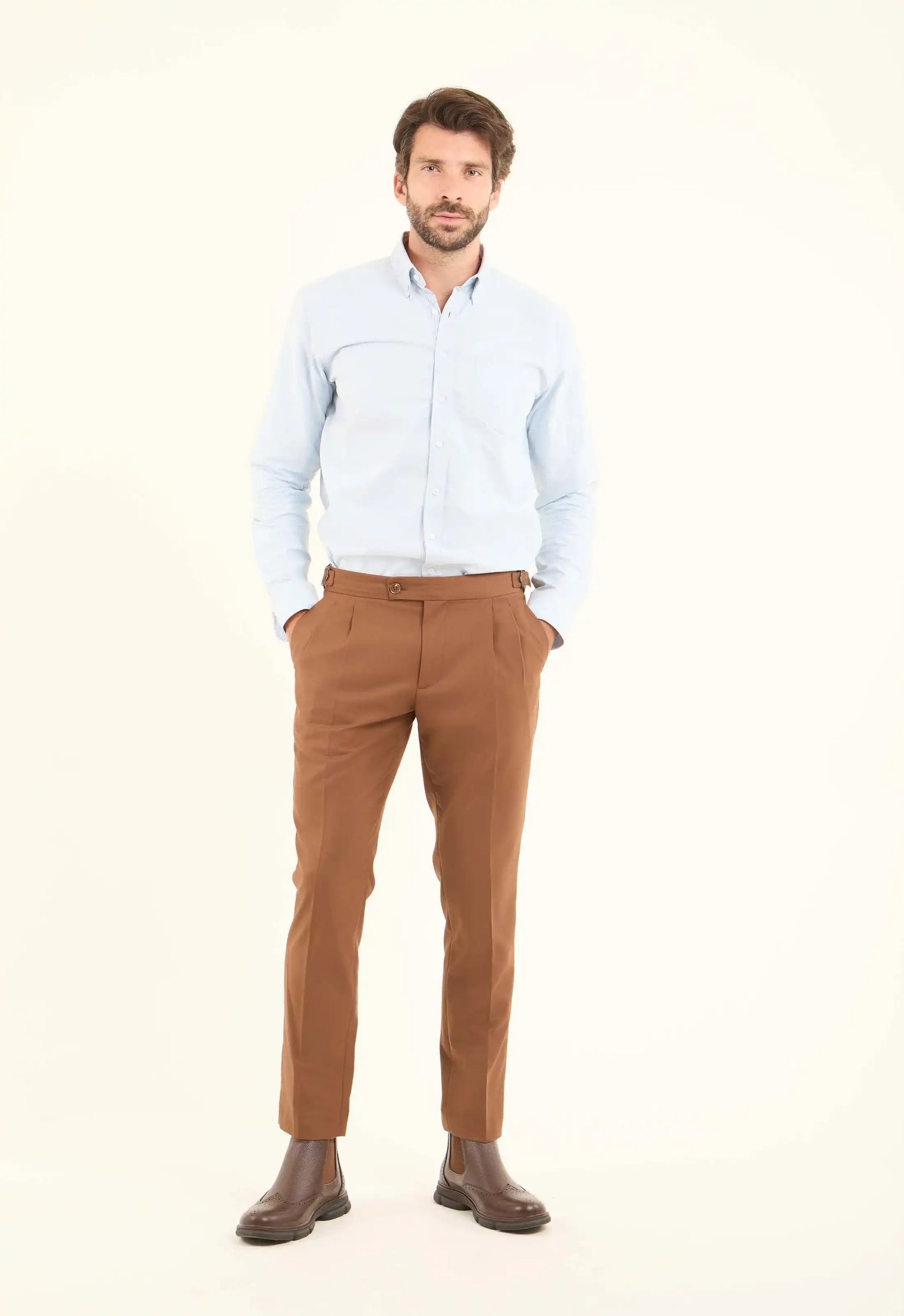 Smart Tailored Cropped Pants
