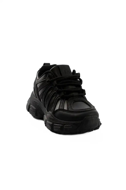 Chunky Lace-Up Sneaker Design