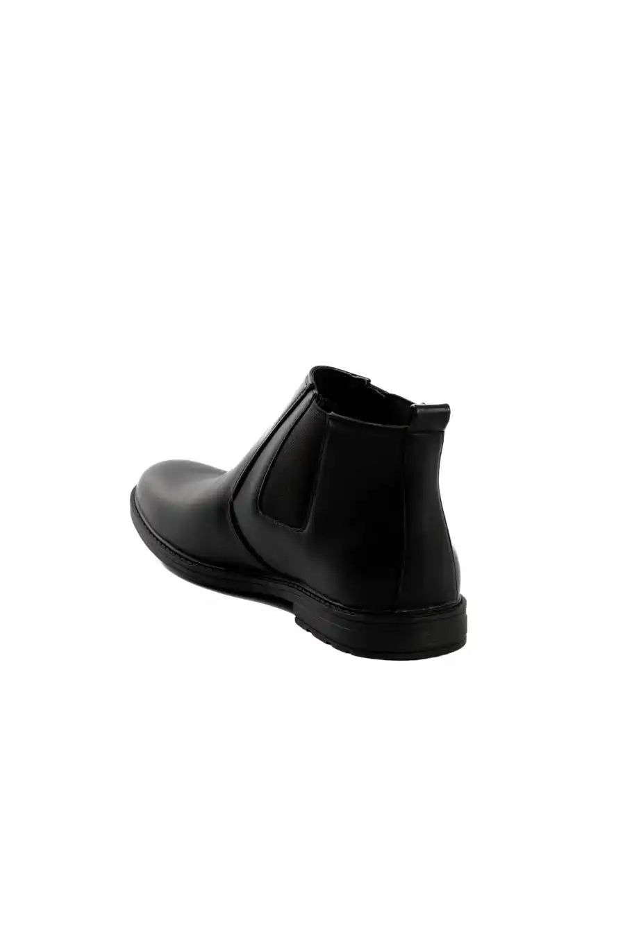 نصف حذاء PU & Textile مع ألواح جانبية مطاطية