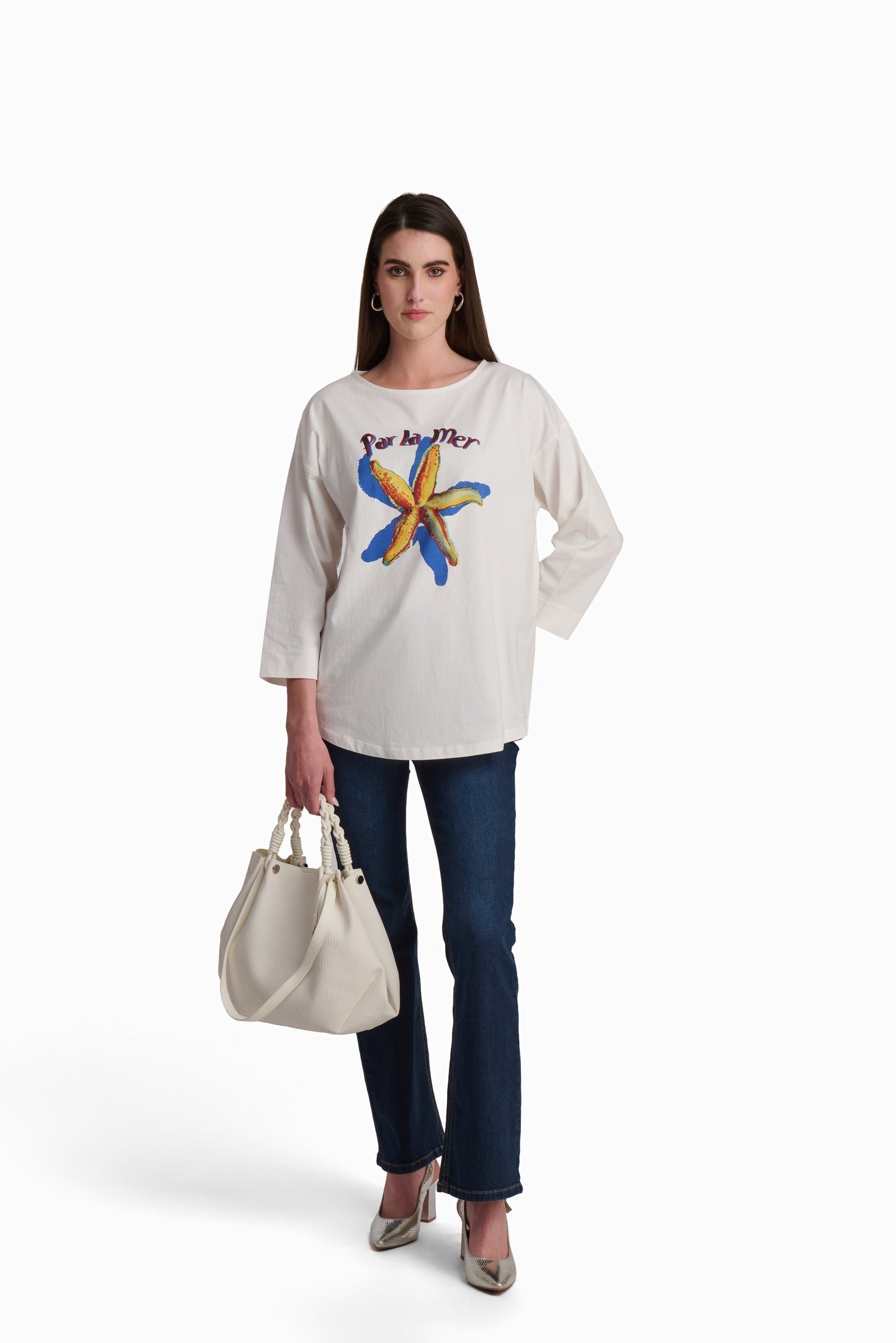 Starfish Print Jersey T-Shirt