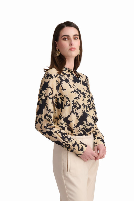 Botanical Print Shirt